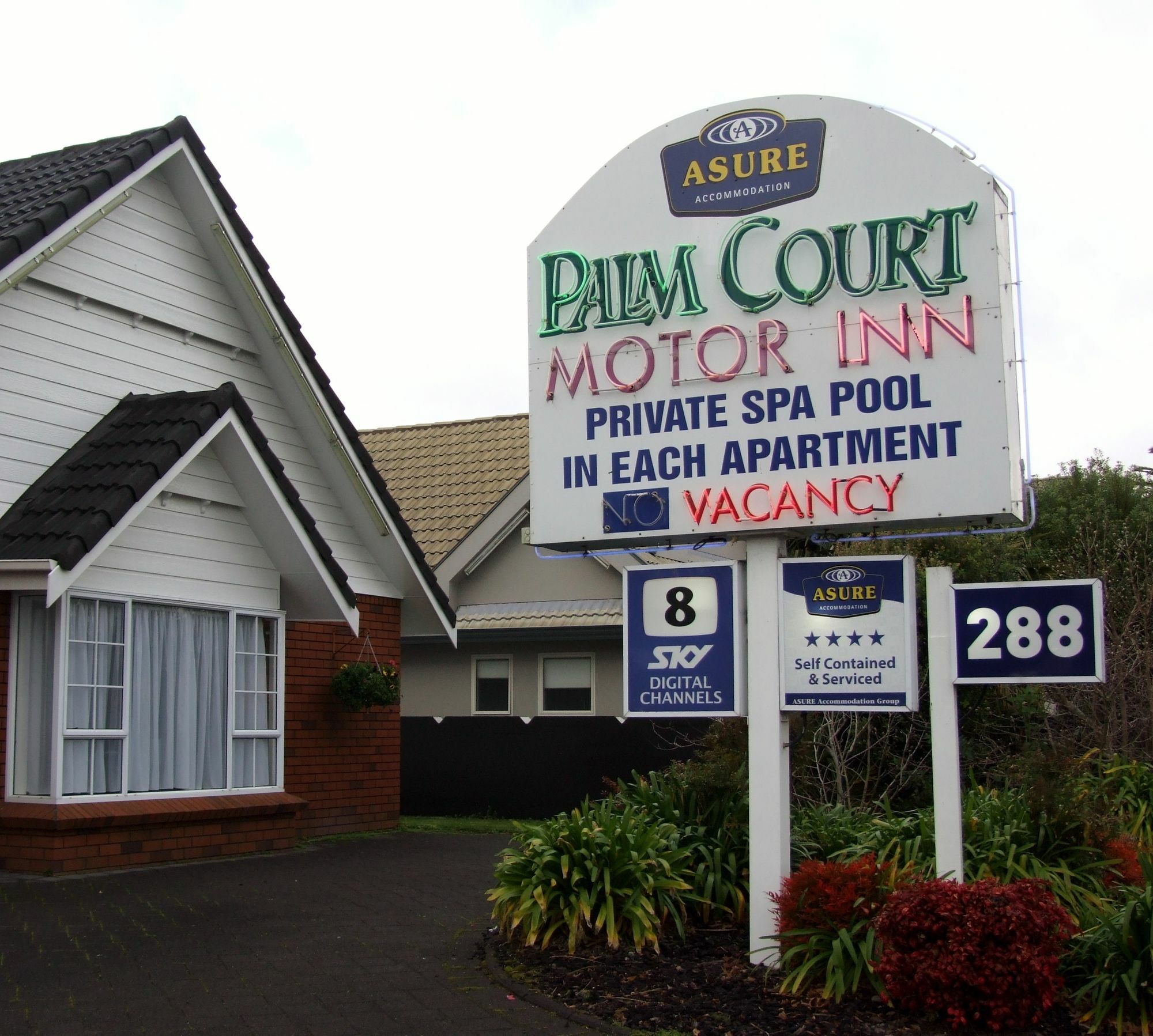 Palm Court Motor Inn Rotorua Exterior foto