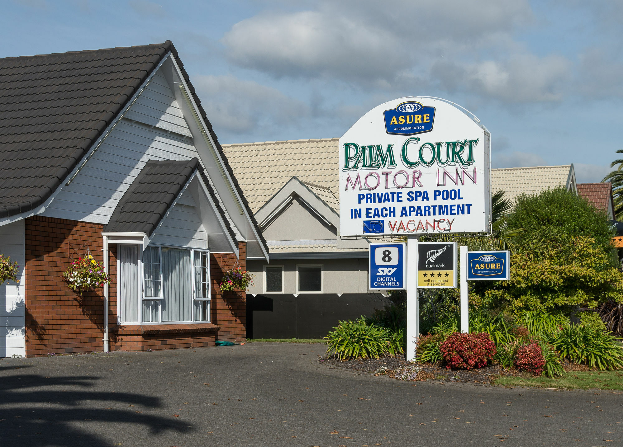 Palm Court Motor Inn Rotorua Exterior foto